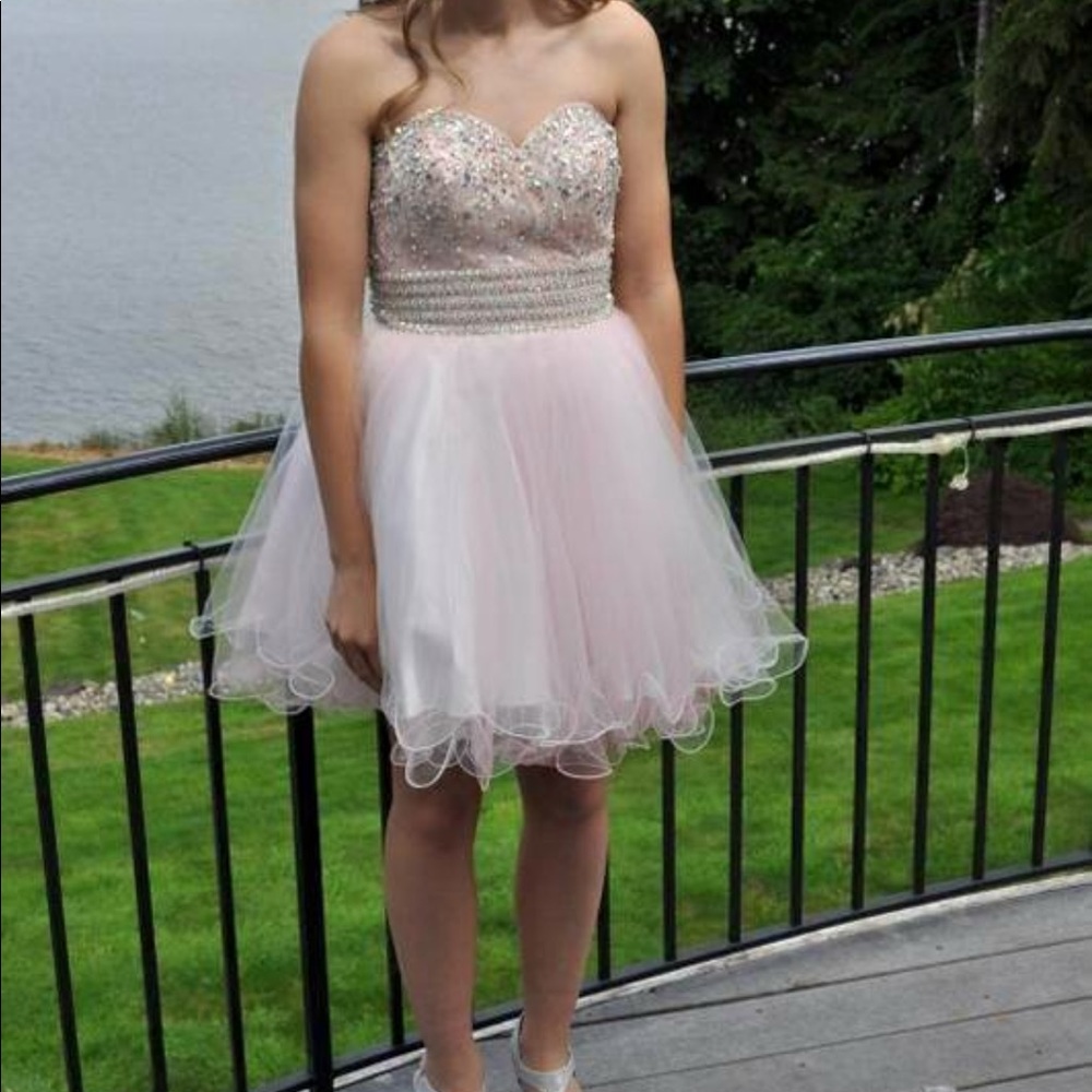 Pink homecoming dress